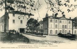 Lachassagne (Rhône). - Château de Lachassagne. - Vue d'ensemble