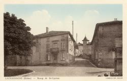 Lachassagne (Rhône). - Bourg de St-Cyprien