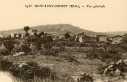 Montagny-Sourzy (Rhône). - Vue générale