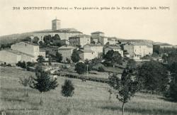 Montrottier (Rhône). - Vue générale, prise de la Croix Matillon (alt. 700 m.)