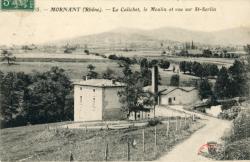 Mornant (Rhône). - Le Calichet, le Moulin et vue de St-Sorlin