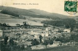Ouroux (Rhône). - Vue générale