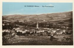 Le Perréon (Rhône). - Vue panoramique