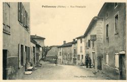 Pollionnay (Rhône). - Rue Principale