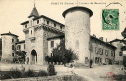 Pomeys (Rhône). - Château de Sacconay