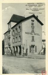 Les Echarmeaux (Rhône). - Nouvel-Hôtel (Mme Vve Perras-Jugnet, Propriétaire)