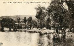 Poule (Rhône). - L'Etang du Château de Fougères