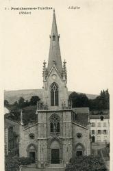 Pontcharra-sur-Turdine (Rhône). - L'Eglise