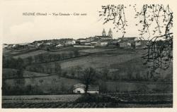 Régnié (Rhône). - Vue générale. - Côté ouest