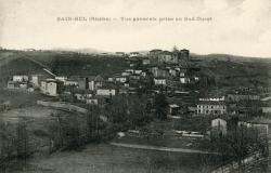 Sain-Bel (Rhône). - Vue générale prise au sud-ouest
