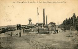 Mines de pyrites de Sain-Bel. - Le Puits Saint-Gobain à Saint-Pierre-la-Palud