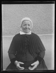 Mme veuve Jeannette Compard, portrait, buste