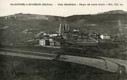 St-Didier-s.-Riverie (Rhône). - Vue générale. - Pays de cure d'air. - Alt. 521 m.