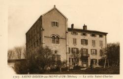 Saint-Didier-au-Mont-d'Or (Rhône). - La Villa Saint-Charles