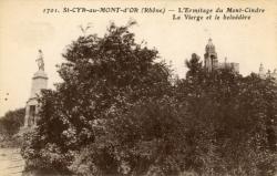 St-Cyr-au-Mont-d'Or (Rhône). - L'Ermitage du Moont-Cindre. - La Vierge et le belvédère