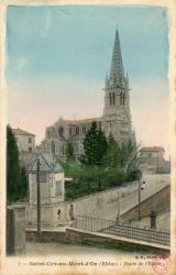 Saint-Cyr-au-Mont-d'Or (Rhône). - Route de l'Eglise