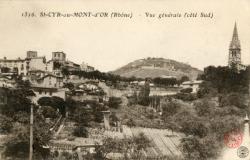 St-Cyr-au-Mont-d'Or (Rhône). - Vue générale (côté sud)