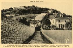 Les Monts d'Or. - Le Mont Cindre, près de Saint Cyr, et le "Grimpillon"