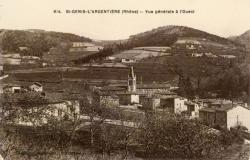 St-Genis-l'Argentière (Rhône). - Vue générale à l'Ouest