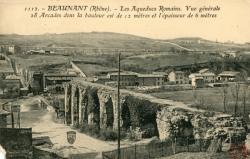 Beaunant (Rhône). - Les Aqueducs Romains. - Vue générale