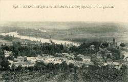 Saint-Germain-au-Mont-d'Or (Rhône). - Vue générale