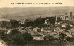 St-Germain-au-Mont-d'Or (Rhône). - Vue générale
