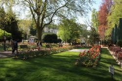 Le parc floral des thermes, Aix-les-Bains, Savoie