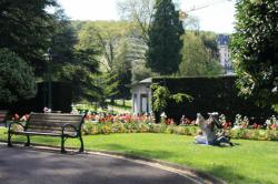 Le parc floral des thermes, Aix-les-Bains, Savoie