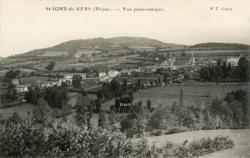 St-Igny-de-Vers (Rhône). - Vue panoramique