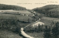 St-Igny-de-Vers (Rhône). - Chemin du St-Rigaud
