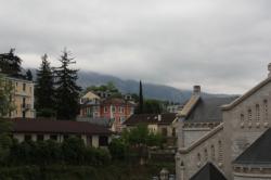 Vue depuis l'Hôtel des Eaux, Aix-les-Bains, Savoie