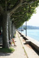 Esplanade du lac, Aix-les-Bains, Savoie