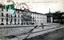 Lyon. - Caserne de Serin et Coteau de Fourvière