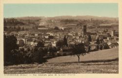 L'Arbresle (Rhône). - Vue générale prise de la route d'Eveux