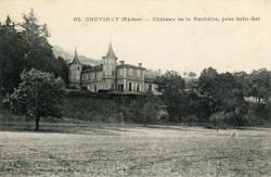 Chevinay (Rhône). - Château de la Rochette, près Sain-Bel