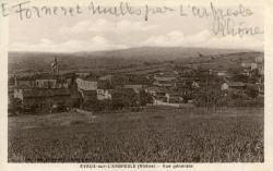 Eveux-sur-L'Arbresle (Rhône). - Vue générale