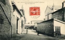 Belleville-sur-Saône (Rhône). - Rue du moulin