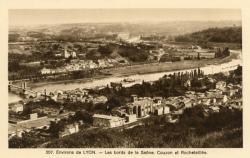 Environ de Lyon. - Les bords de la Saône, Couzon et Rochetaillée