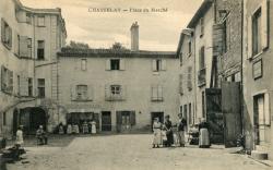 Chasselay. - Place du Marché