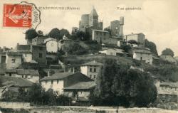 Châtillon-d'Azergues (Rhône). - Vue générale