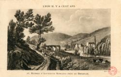 Lyon il y a cent ans. - Ruines d'aqueducs romains près de Brignais (Rhône)