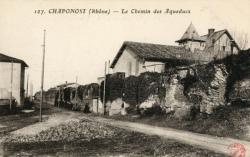 Chaponost (Rhône). - Le chemin des Aqueducs