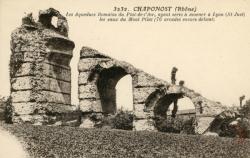 Chaponost (Rhône). - Les Aqueducs romains du Plat de l'Air