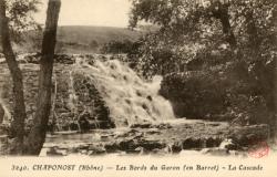Chaponost (Rhône). - Les bords du Garon (En Barret). - La cascade