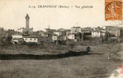Chaponost (Rhône). - Vue générale
