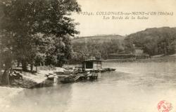 Collonges-au-Mont-d'Or (Rhône). - Les Bords de la Saône