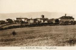 Echalas (Rhône). - Vue générale