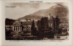 Savoie Tourisme. - Chambéry. - La Préfecture. - La Tour des Archives et le Nivolet (alt. 1546 m.)