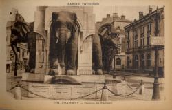 Savoie Tourisme. - Chambéry. - Fontaine des Eléphants