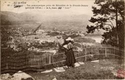 Annecy. - Vue panoramique prise du Belvédère de la Grande-Jeanne (altitude 448 m.)